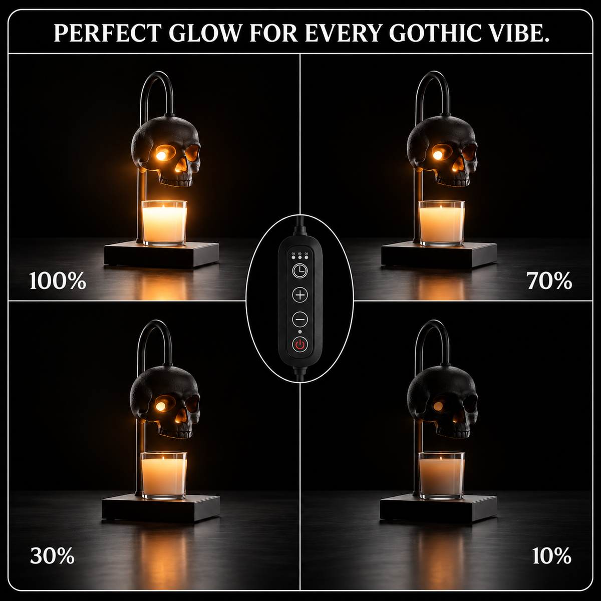 Remi® Skull Candle Warmer